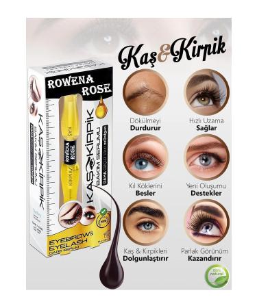 ROWENAROSE Double-Sided Herbal Eyebrow & Eyelash Care Serum 20 ml - Buy Online on GoSupps.com