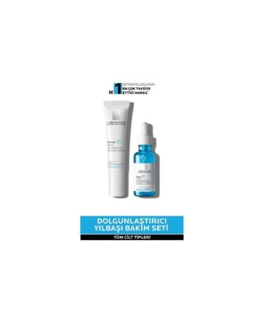 La Roche Posay Moisturizing Serum for Dehydrated Skin 30 Ml- Anti-Dark Circle Eye Cream 15 Ml GHair844