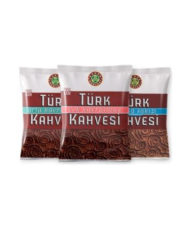 Kahve D nyas 100 Gr Turkish Coffee Trial Pack of 3