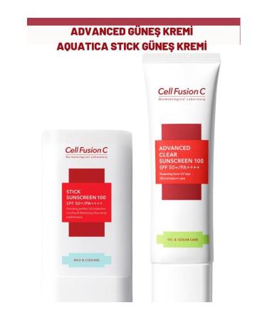 Cell Fusion C High Protection Advanced and Aquatica Sunscreen Set for All Skin Types