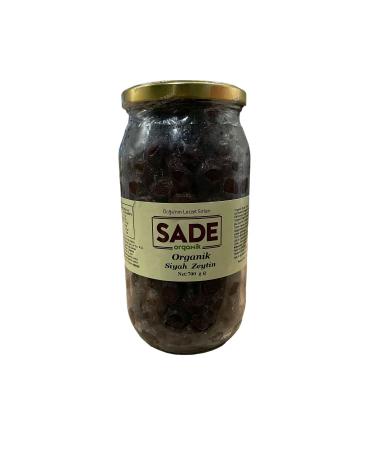 Organic X 2 Jars Black Olives 700 gr