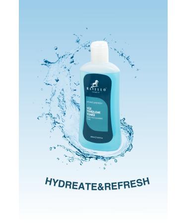 RAVELLO Men's Face Cleansing Tonic Menthol 200ml - Buy Online on GoSupps.com