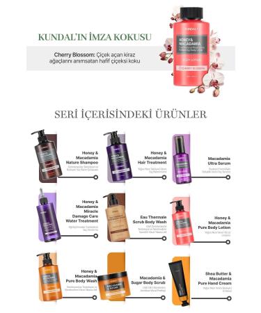 Kundal Moisturizing and Nourishing Body Lotion Kundal Honey&Macadamia Pure Body Lotion100ml(Cherry Blossom) - Buy Online on GoSupps.com