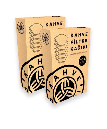 Coffee World Filter Coffee Paper No:4 80 pcs 2 Pack