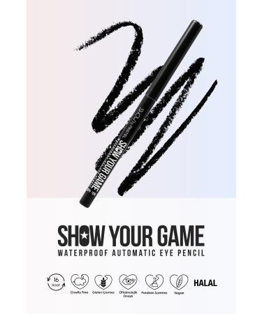 Pastel Show By Show Your Game Waterproof Eye Pencil 406 - Buy Online on GoSupps.com