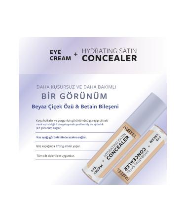 Pastel Eye Cream Hydrating Satin Concealer - Eye Cream Under Eye Concealer 64 Medium Light - Buy Online on GoSupps.com