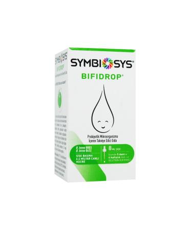 Symbiosys Bifidrop Probiotic 8 ml Drops - Buy Online on GoSupps.com