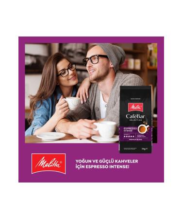 Melitta Cafebar Selection Espresso Intense Bean Coffee 2x1000gr Set of 2 No.5 - Buy Online on GoSupps.com