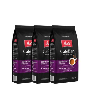 Melitta Cafebar Selection Espresso Intense Bean Coffee 3x1000gr Set of 3 No.5