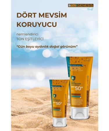 Piar Genesis High Protection Collagen Anti-Blemish Tone Equalizer SPF 50 Tinted Face Sunscreen 40 ml - Buy Online on GoSupps.com