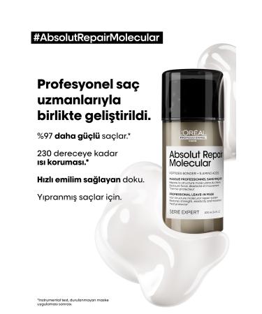 L'Oreal Paris Serie Expert Absolut Repair Molecular Leave-in mask for all damaged hair
