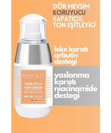 Eslbeauty Tone Equalizer 50spf+ Sunscreen Concealer BB Tinted Sunscreen 50ml - Buy Online on GoSupps.com