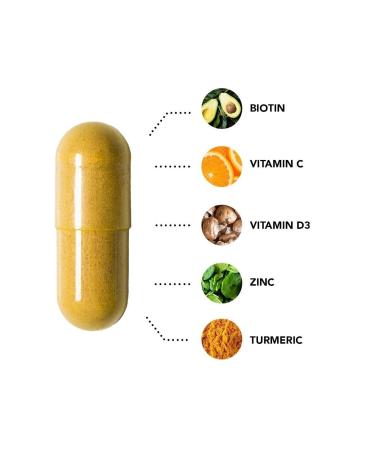 HAIRtamin Advanced Formula 30 Vegan Capsules - Hair Vitamin - Buy Online on GoSupps.com