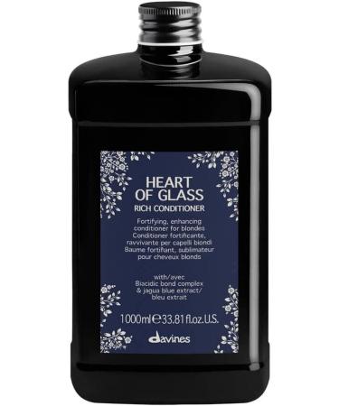 Davines Vegan Heart Of Glass Rich Conditioner Strengthening Purple Conditioner 1000ml 8004608271703 72004 All