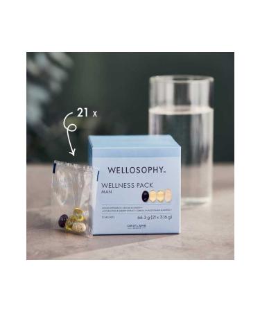 Oriflame Wellosophy Wellness Pack Daily Use Food Supplement Pack for Men