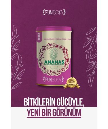 FUNBODY HERB POWDER WITH PINEAPPLE EXTRACT 200 GR - Buy Online on GoSupps.com