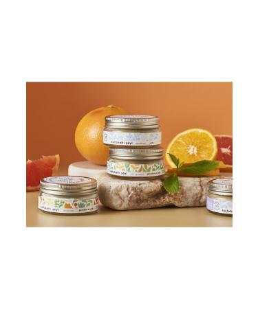 Natural Vegan Cream Deodorant 50 ml (GRAPEFRUIT & MINT - ANTI-SWEAT SMELL AND CLEAN CONTENT) - Buy Online on GoSupps.com
