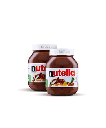 Kinder Nutella Cocoa Hazelnut Cream - 750 gr x 2 Pieces