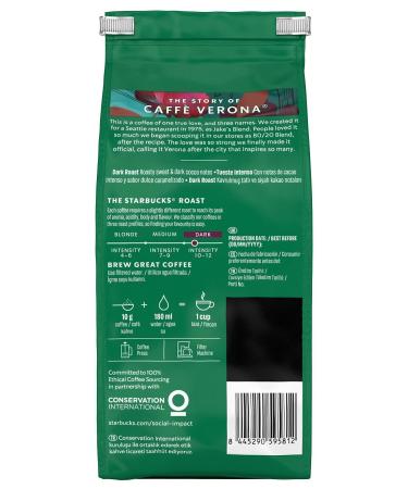 Starbucks Caff Verona Ground Coffee 3x200g - Buy Online on GoSupps.com