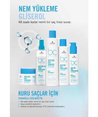 Bonacure Bc Clean Moisture Reload Shampoo 1000ml - Buy Online on GoSupps.com