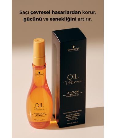 Oil Ultime Argan Finishing Oil - Nourishing Argan Oil for Normal and Thick Hair 100ml - Buy Online on GoSupps.com