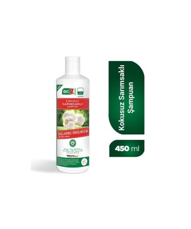Bioz Anti Hair Loss Odorless Garlic Shampoo 450 ml - Buy Online on GoSupps.com