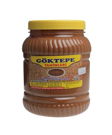 G ktepe Bozk r Tahini Bran-Free Tahini Plastic Box 2 Kg