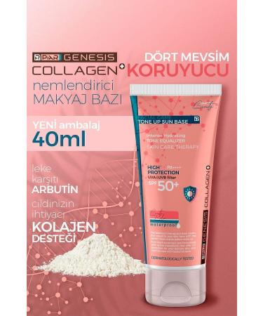 Piar Genesis Collagen Brightening Tone Equalizing Spf 50 Face Sunscreen 40 ml - Buy Online on GoSupps.com