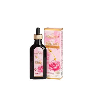 ElisaOtantik Rose Oil - Hair Face and Body Serum 100 Ml