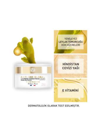 Yves Rocher Dry Skin Day Cream - Regenerating Anti-Aging Herbal Stem Cell Care / Anti-Age Global - Buy Online on GoSupps.com