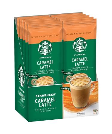 Starbucks Caramel Latte Premium Coffee Mix 21.5 Gr X 10 Packs - Buy Online on GoSupps.com