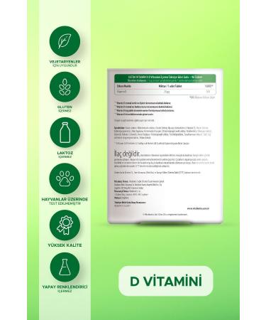 Vitabiotics Ultra Vitamin D 1000 IU Vitamin D3 Supplementary Food 96 Tablets - Buy Online on GoSupps.com
