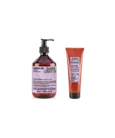 EveryGreen Reconstructive and Repair Shampoo Damaged Hair 500 Ml - Buy Online on GoSupps.com