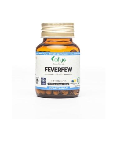Afye Feverfew 60 Capsules 498 Mg