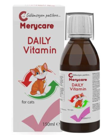 MERYCARE Daily Vitamin For Cats 150ml Bgon - Buy Online on GoSupps.com