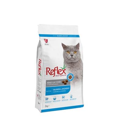 Reflex Adult Cat Food with Salmon and Anchovy 2 kg