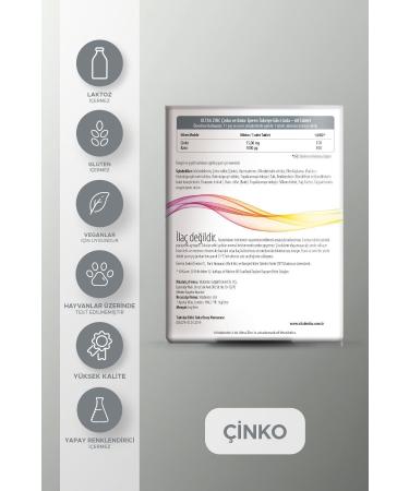 Vitabiotics Ultra Zinc Zinc and Copper Supplementary Food 60 Tablets - Buy Online on GoSupps.com