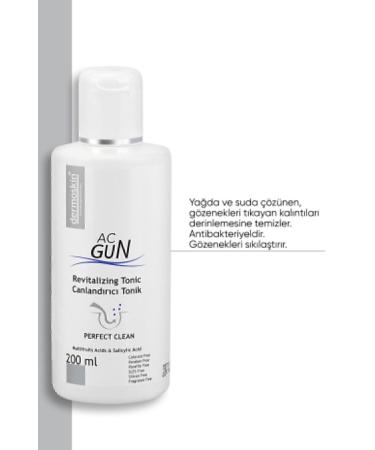 Dermoskin Acgun Revitalizing Tonic for Acne and Acne Skin 200 ml - Buy Online on GoSupps.com