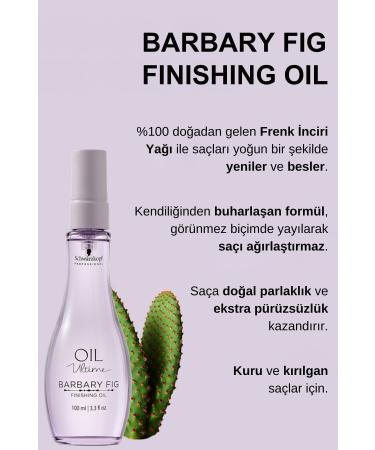 Oil Ultime Barbary Fig Finishing Oil - Indian Fig Nourishing Hair Oil for Brittle Hair 100ml Castor Oil - Buy Online on GoSupps.com