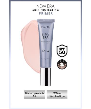 Note Cosmetics New Era Skin Protecting Primer Spf 50 Moisturizing Makeup Base