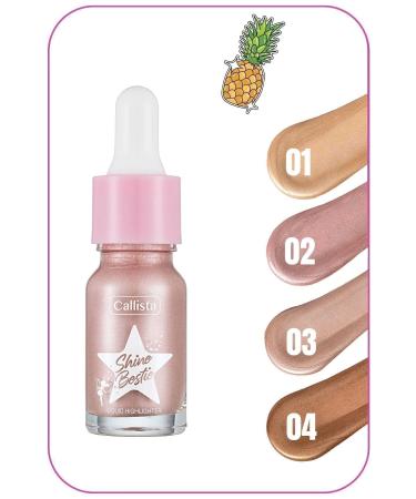 Callista Shine Bestie Highlighter Luminous Liquid Highlighter - 02 Mystic Pixie - Buy Online on GoSupps.com