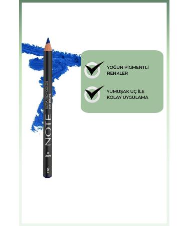 Note Cosmetics Ultra Rich Color Eye Pencil 04 Marine - Anthracite Blue - Buy Online on GoSupps.com