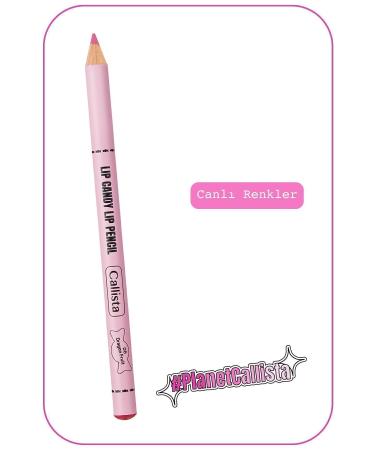 Callista Lip Candy Lip Pencil 06 Dragon Fruit - Pink - Buy Online on GoSupps.com