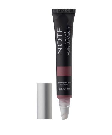 Note Cosmetics Mineral Matte Lip Cream Semi-Matte Finish Liquid Lipstick 03 Rose Sorbet - Pink - Buy Online on GoSupps.com
