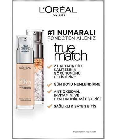 L'Oreal Paris Panorama Mascara & True Match Foundation 1R-1C Rose Ivory Bag Gift Set - Buy Online on GoSupps.com