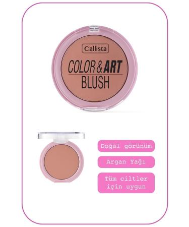 Callista Color Art Blush Powder Blush - 110 Blushing Pink - Buy Online on GoSupps.com