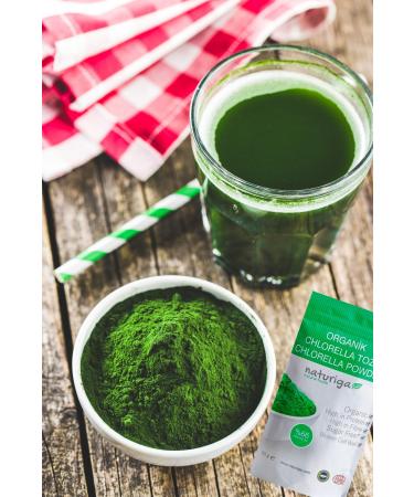 Naturiga Organic Chlorella Powder Chlorella 2 Pack Deal - Buy Online on GoSupps.com