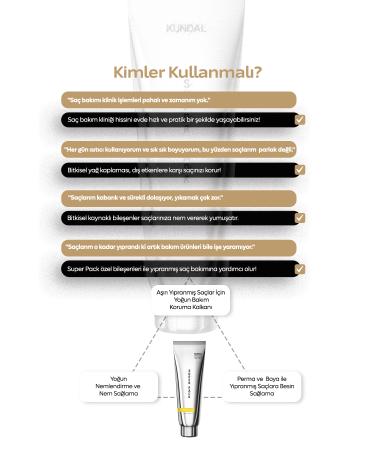 Kundal Intensive Moisturizing and Nourishing Hair Care Mask Premium Hair Clinic Pack 258ml(YLANG YLANG) - Buy Online on GoSupps.com