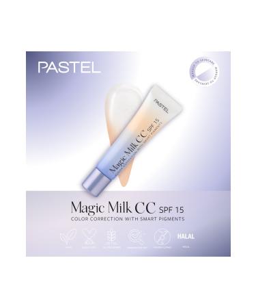Pastel Magic Milk Cc Spf 15 - Skin Tone Equalizer Spf 15 Cc Cream 51 Medium Deep - Buy Online on GoSupps.com