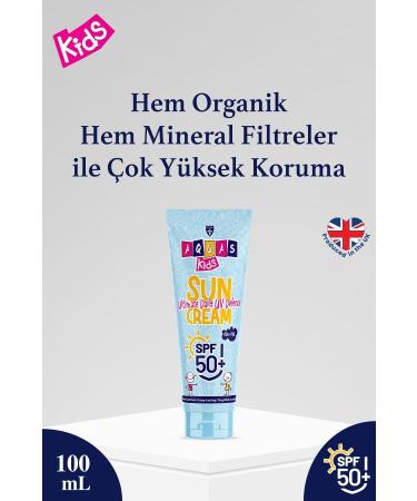 Aquas Kids Spf 50 Sun Cream Children's Sun Cream - Buy Online on GoSupps.com